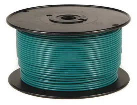 18 Gauge Test Lead Wire, Rubber Insulated Beldon (Green, 100 Feet)