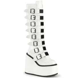 5 Inch Platform SWING-815 White