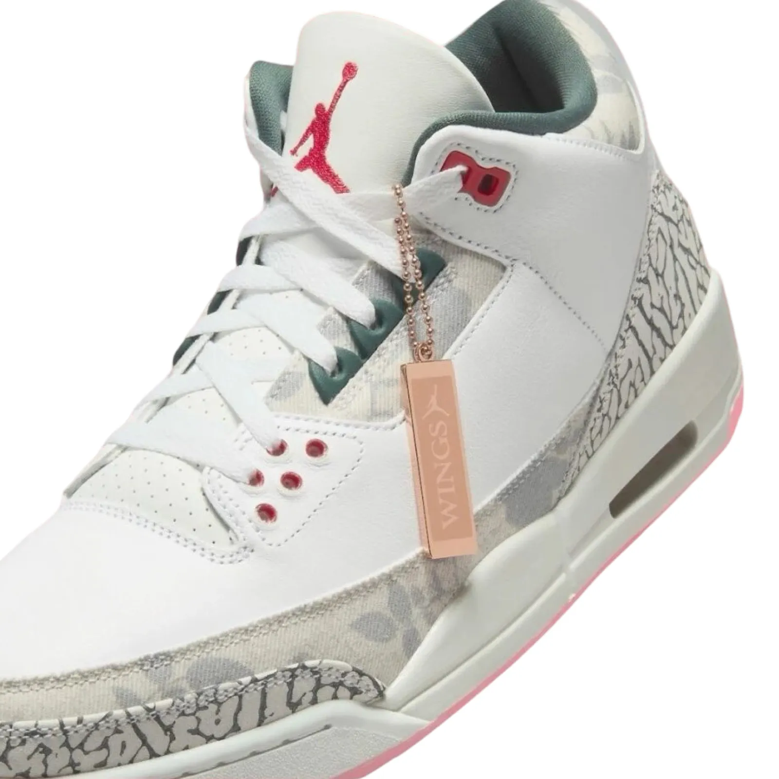 Air Jordan 3 Retro Wings White Fire Red Off White