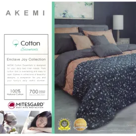 Akemi Enclave Joy Cotton Fitted Sheet Set Single Assorted Colors