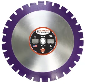 Asphalt Imperial Purple Wet Diamond Blade