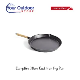 Campfire Pioneer 30cm Cast Iron Frypan