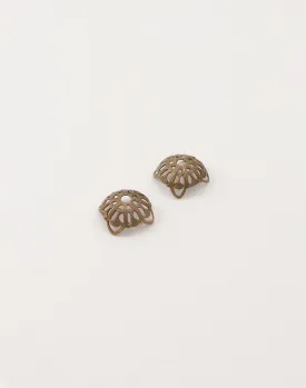 Dapped Filigree, 13mm, (2pcs)