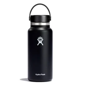 Hydro Flask 32oz 946ml Wide Mouth Bottle - Black