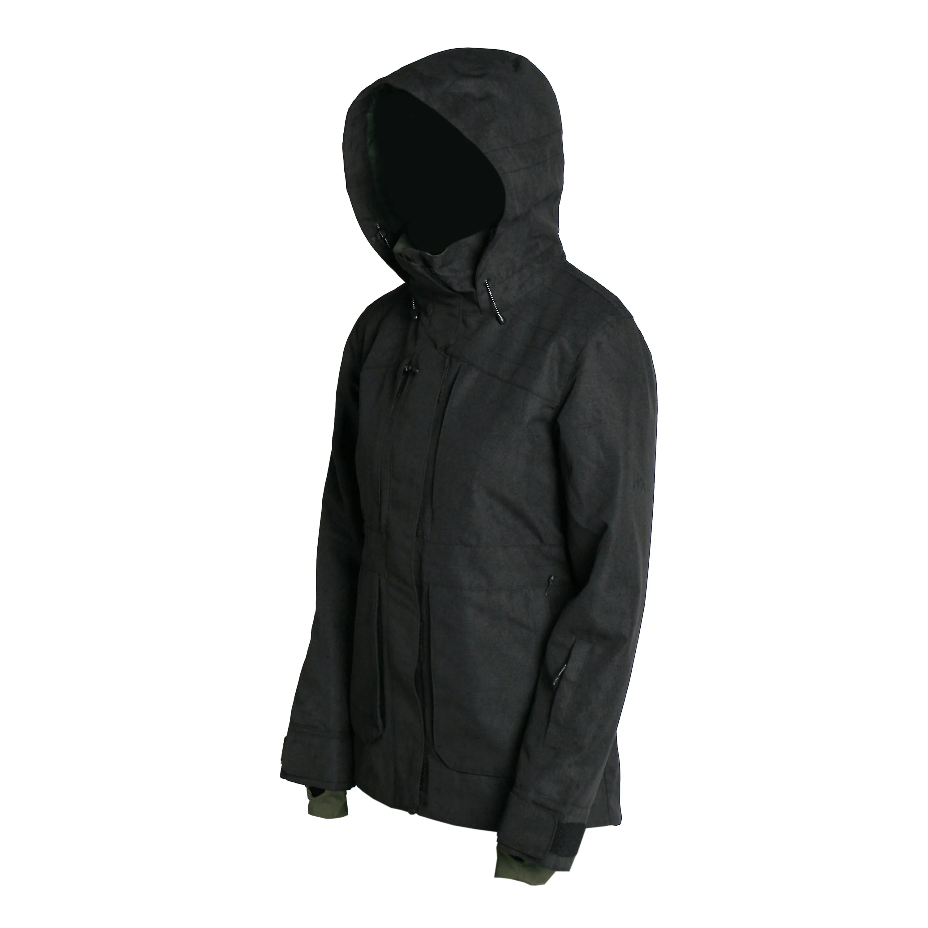 Lillian Jacket Insulated Black Washout