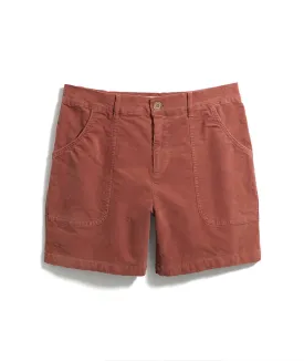 Marine Layer ARCHIVE CORD SHORT-MAHAGONY