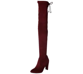 Pamela Slim Fit Over The Knee High Heel Boots