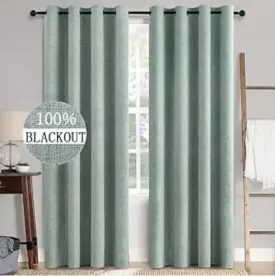 Seafoam Green Curtains