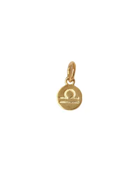 Small Libra Zodiac Pendant