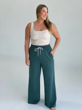 The Dive High Rise Pants - Ash Jade